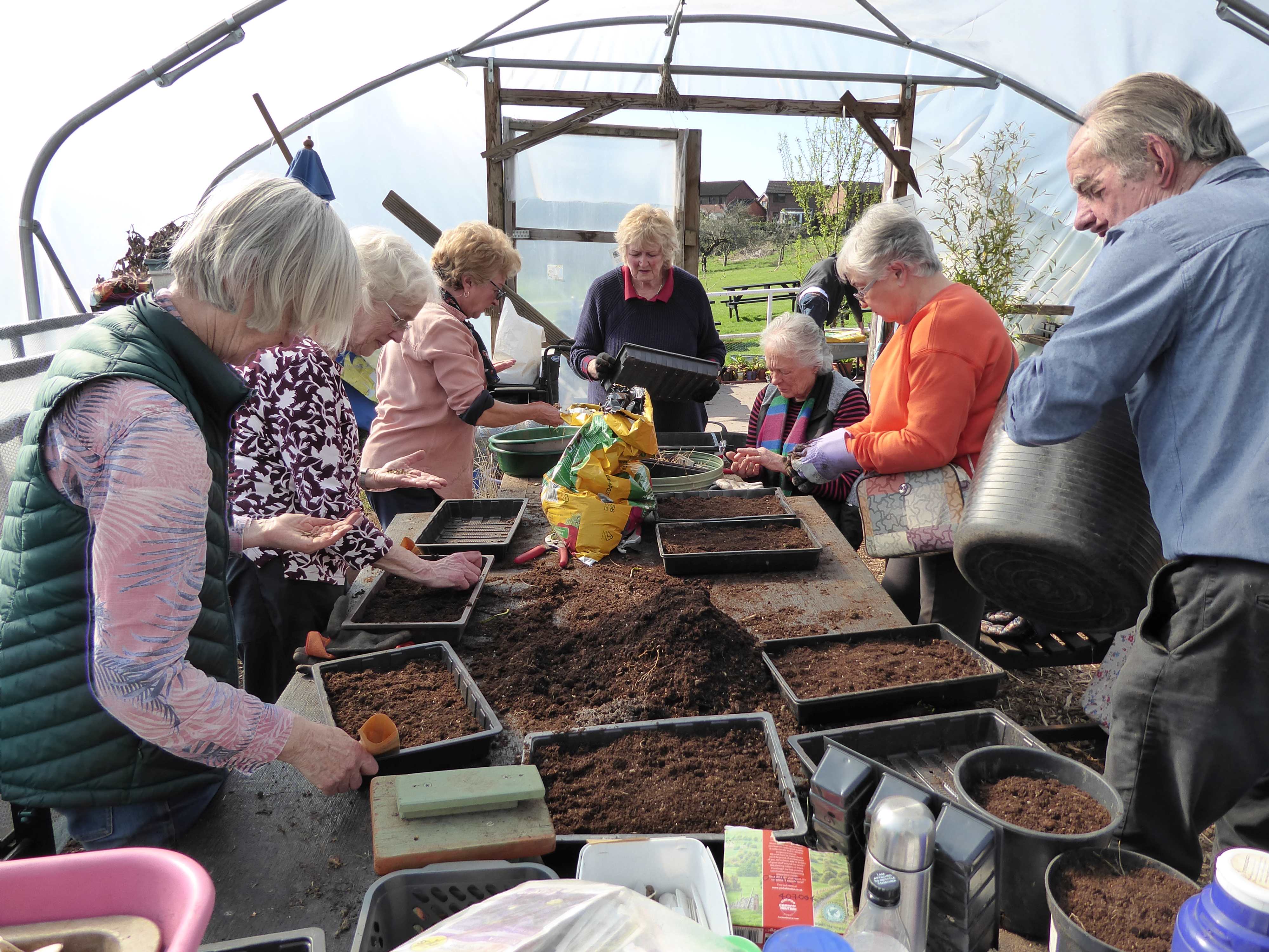Gardening Group visit to Mardy