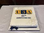 u3a 40th Anniversary cake