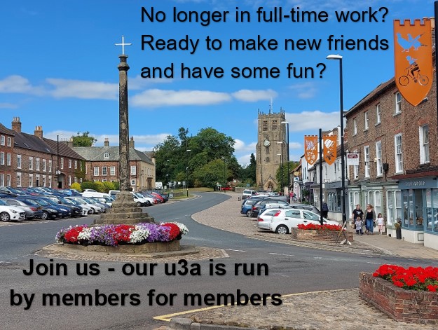 Welcome to Bedale & District u3a