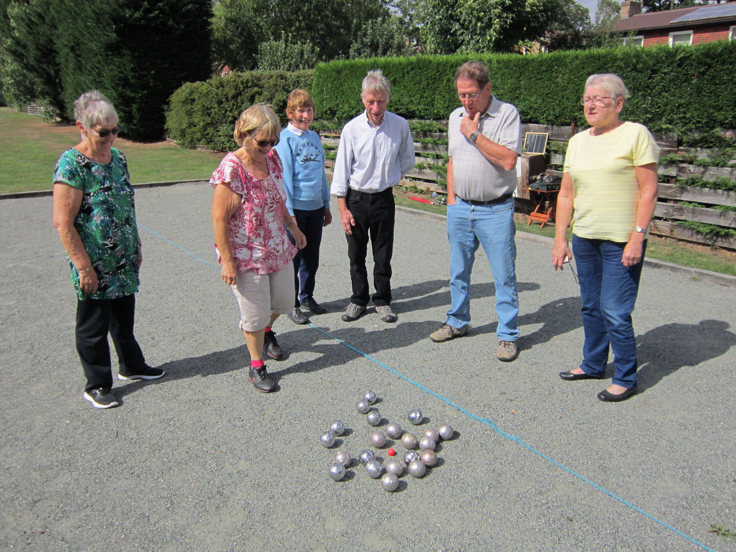 Some members of the Petanque Group