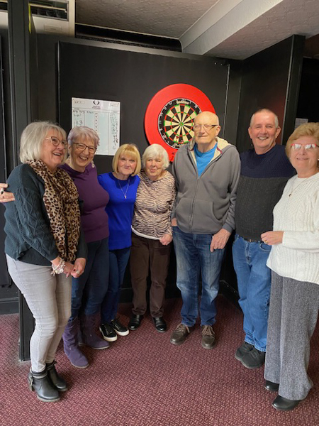 March 2024 Darts - lively competition
