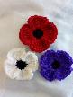 Knitted Poppies by Mags March