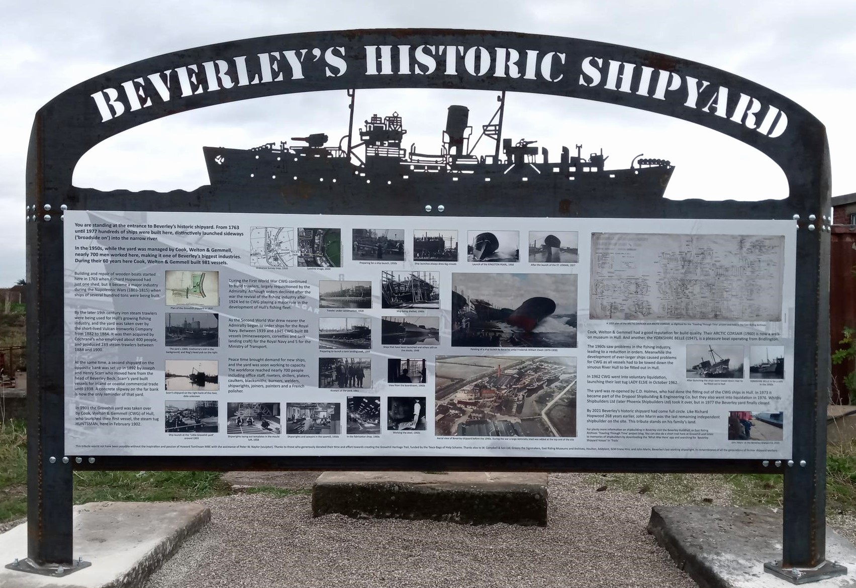 Maritime History - Beverley Shipyard