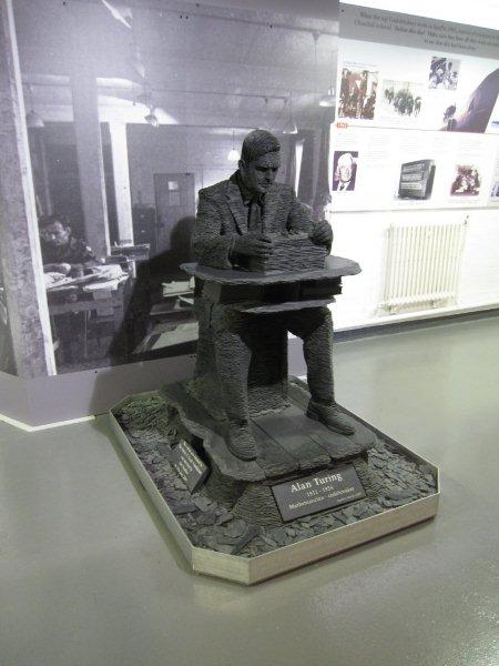 Sculpture of Alan Turing, Bletchley Park