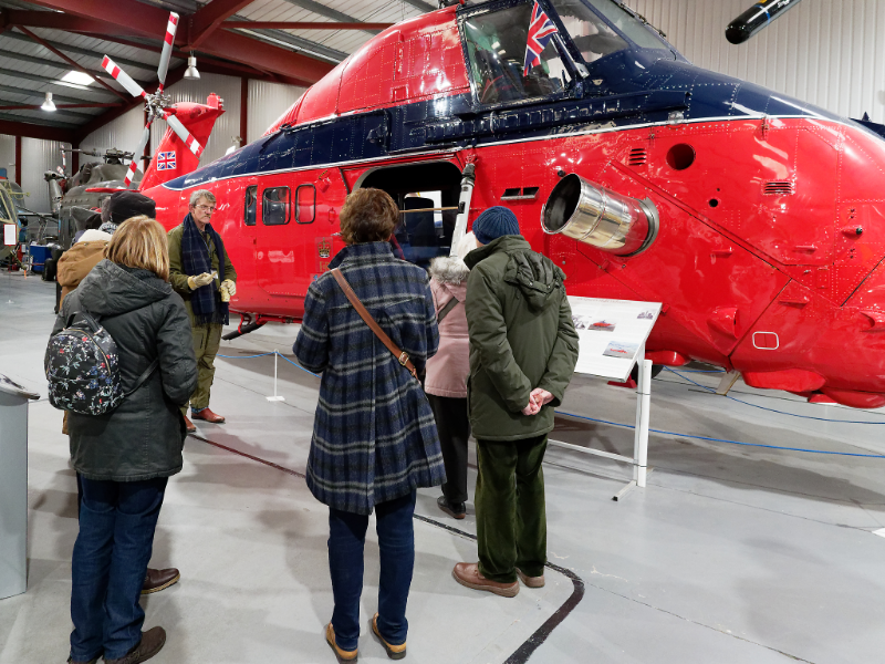 Helicopter Museum Visit