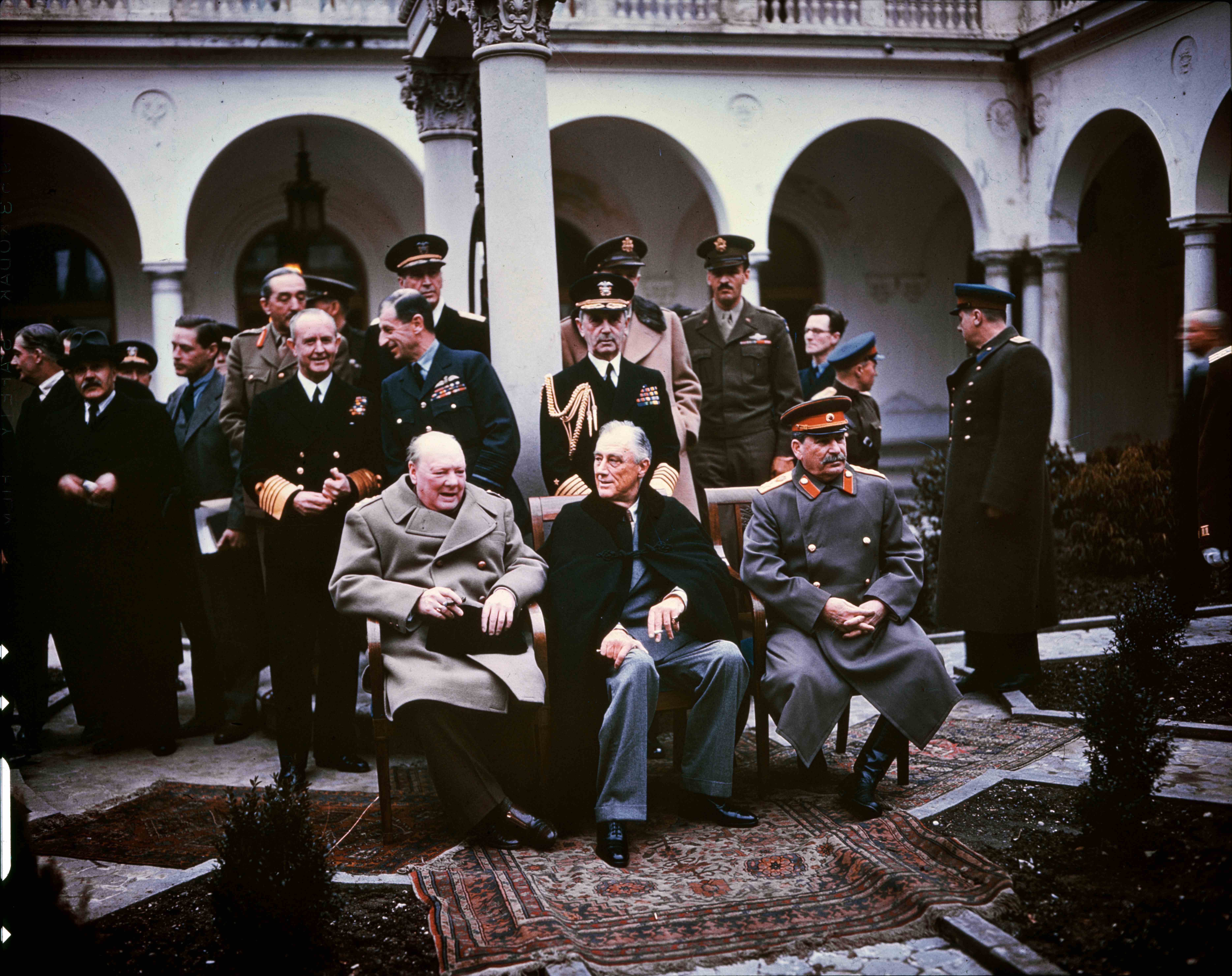Roosevelt Churchill & Stalin