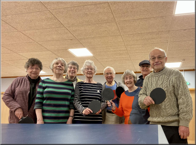 Table Tennis group - February 2023