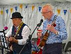 Ukulele Band in the marquee