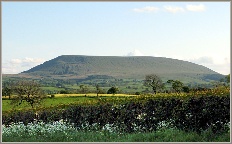 Pendle Hill on a Spring evening