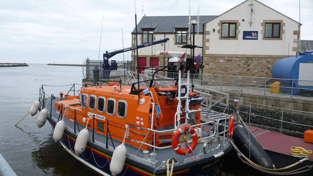 New Shannon class Lifeboat now at Amble