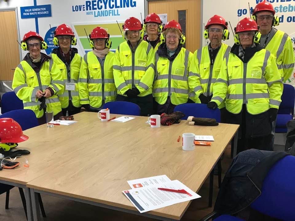 O&A6 visit to Biffa Recycling Centre