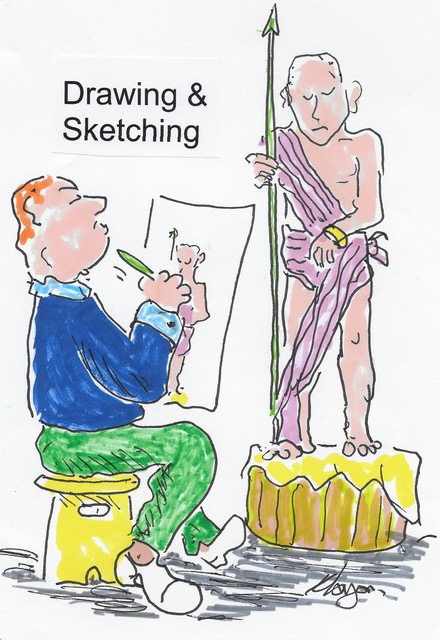 Drawing and Sketching Cartoon