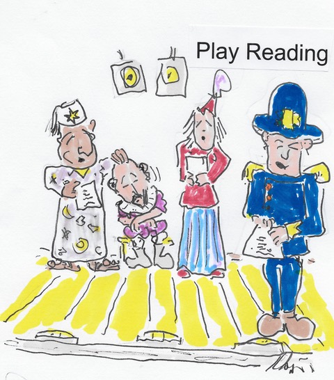 Play Reading Cartoon