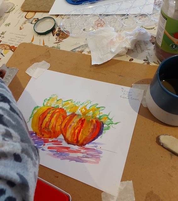 Painting Pumpkins 4