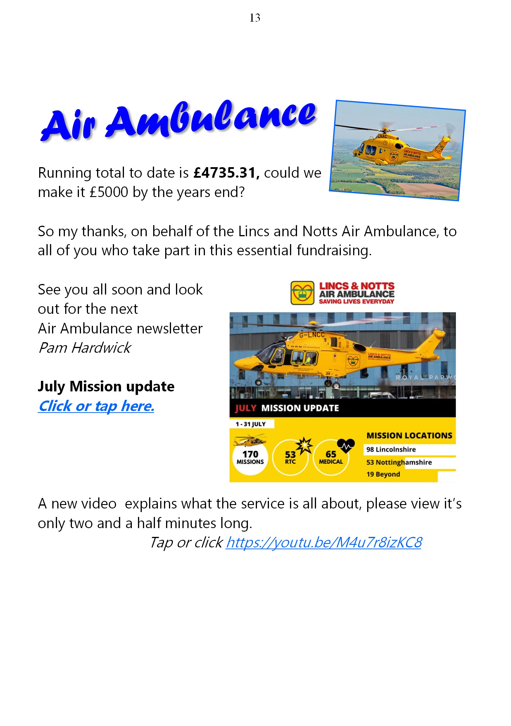 Latest Air Ambulance News