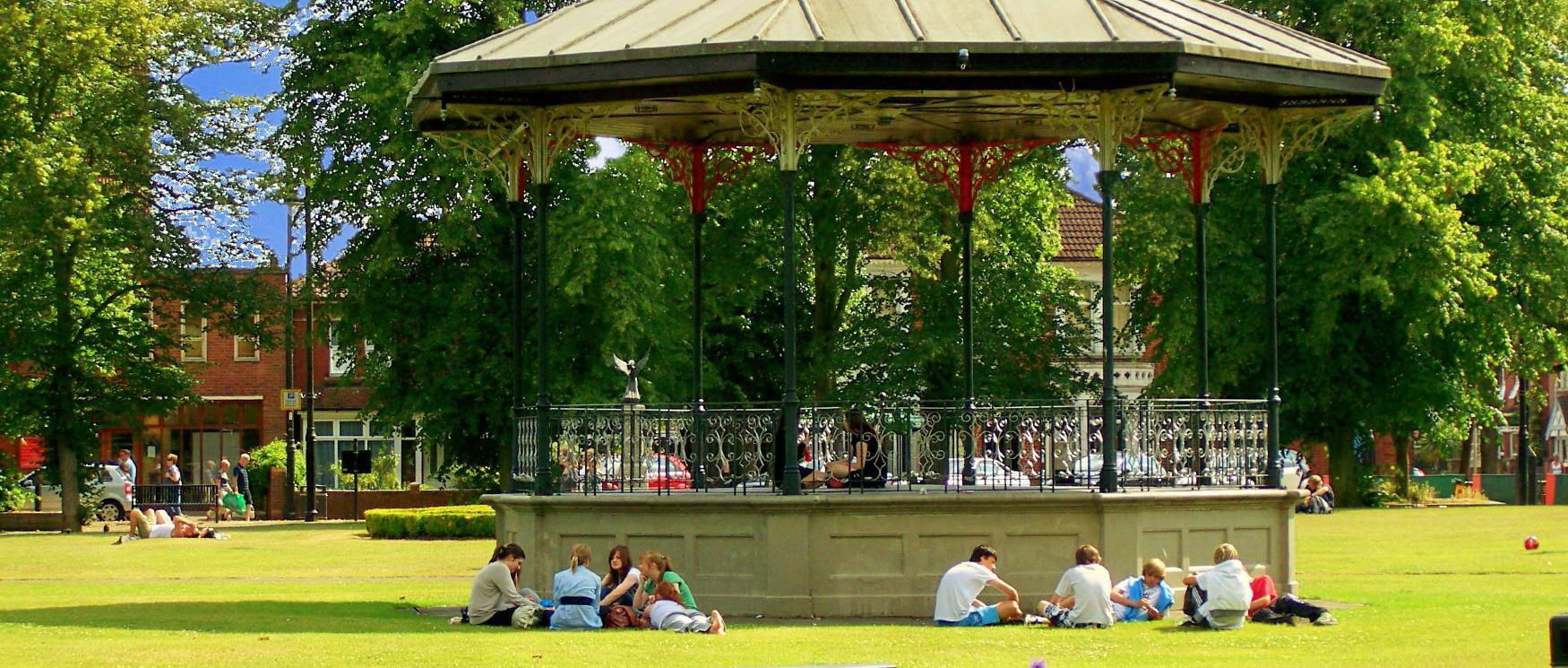 Eastleigh bandstand