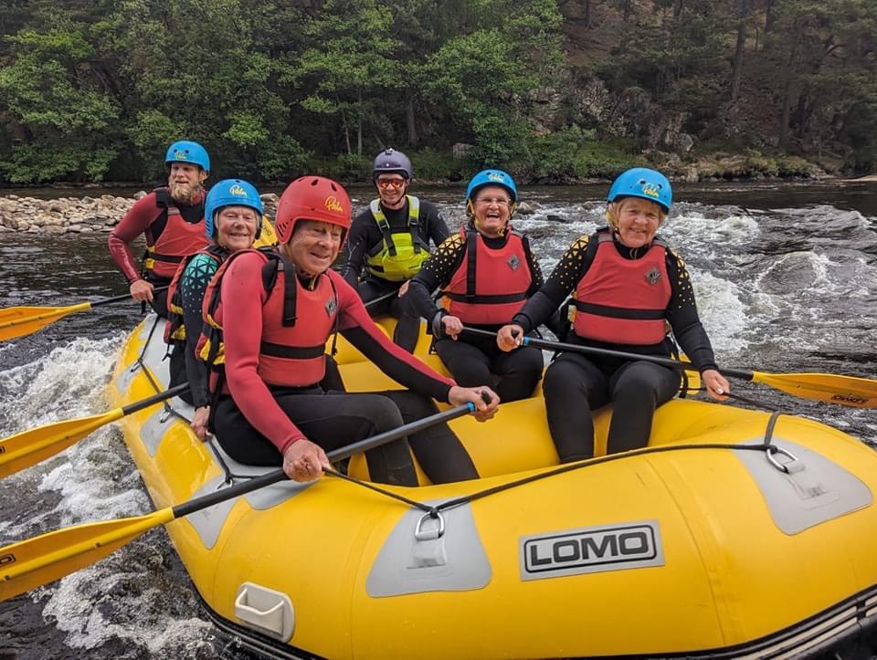 White Water Rafting on the Spey