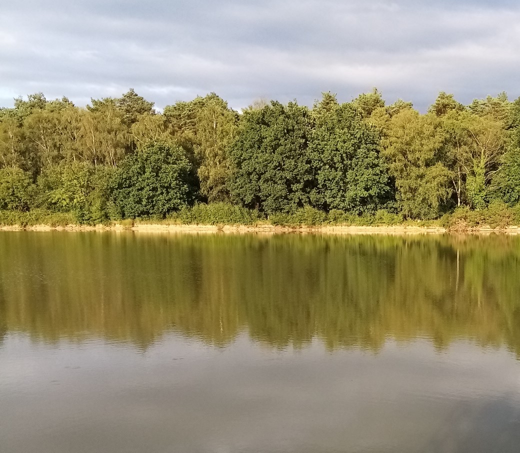 The reservoir at Lyburn Farm
