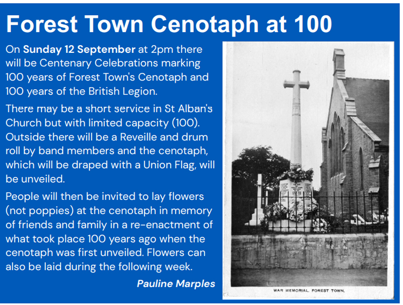 Forest Town Cenotaph