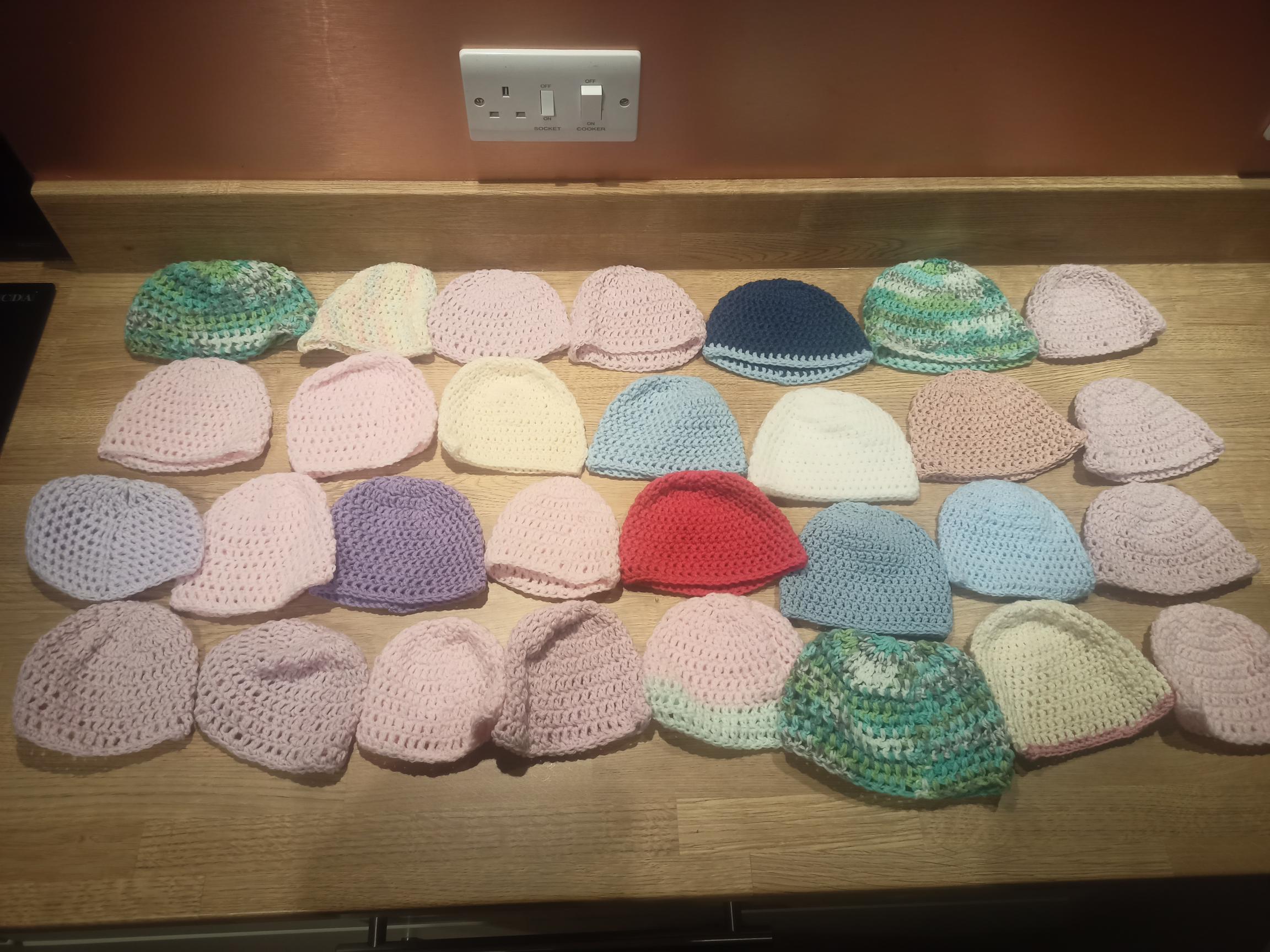 Baby Hats for the BGH