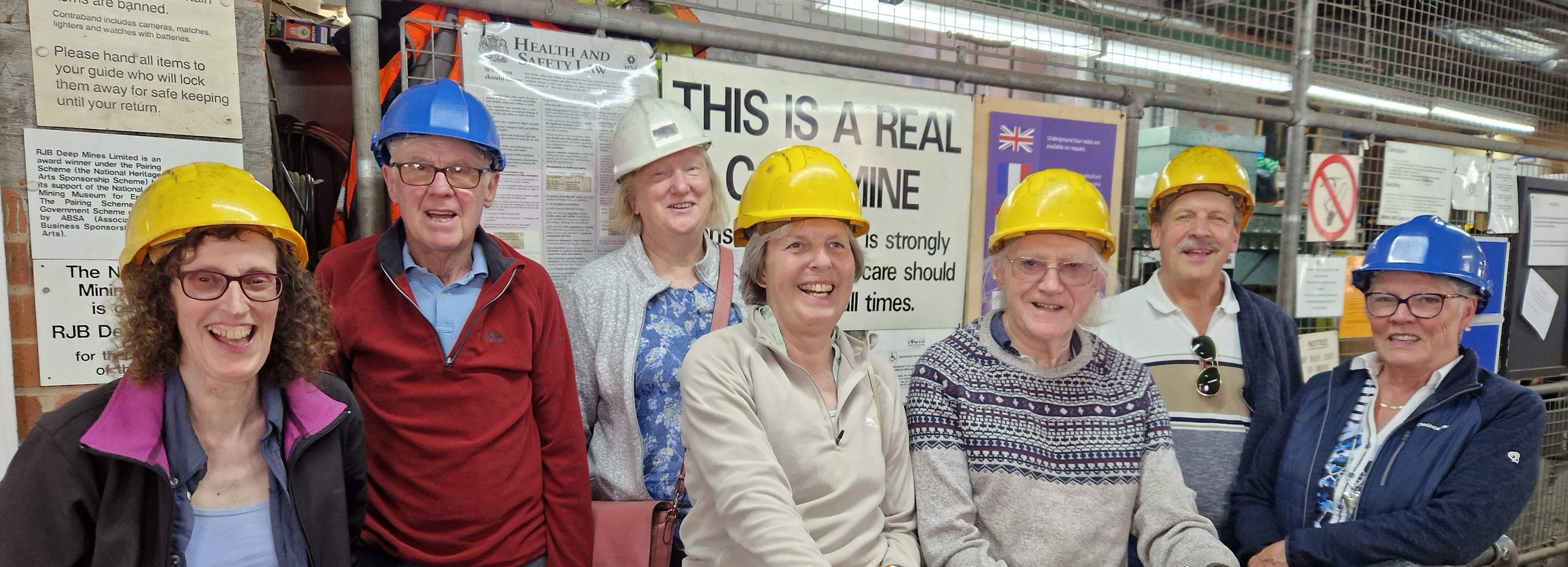 NCB Mining Museum Group with Hats cP