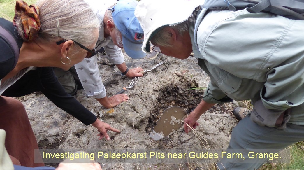 Investigating Paleokarst pits