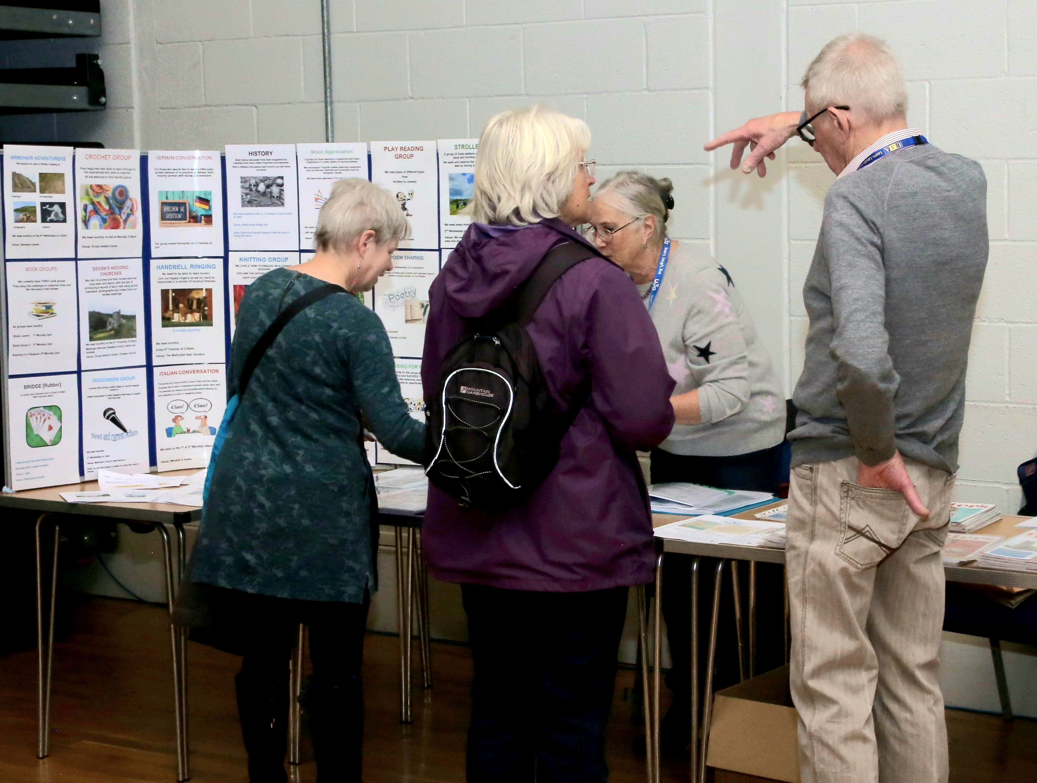 Information Stand at Beehive Open Day