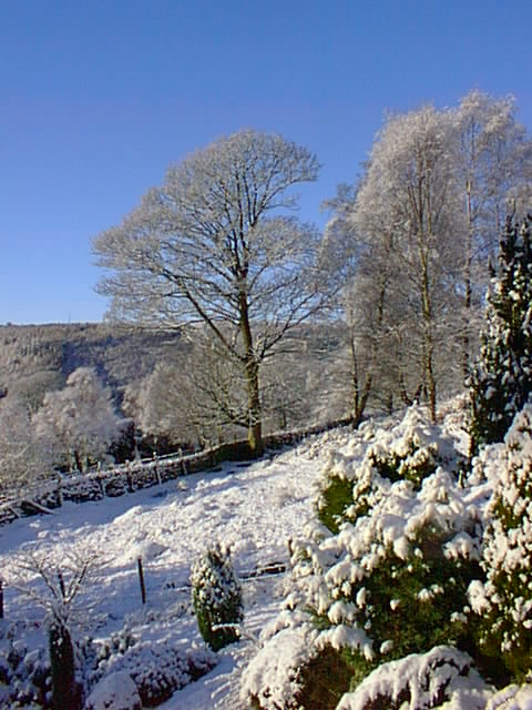 A  winter scene in the Hope Valley