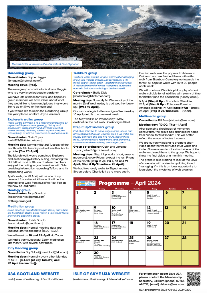 April Newsletter page 2
