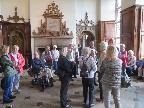 Group inside Aston Hall
