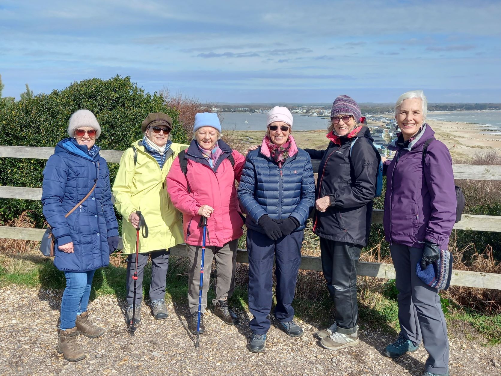 Walking Group 1 at Hengistbury Head