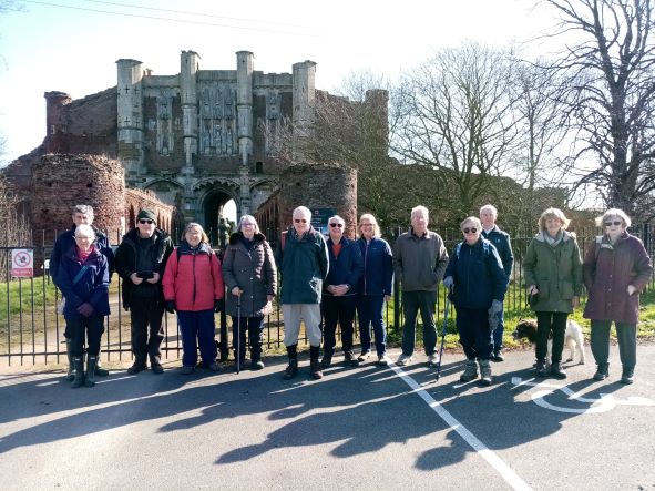Walking Group at Thornton Abbey