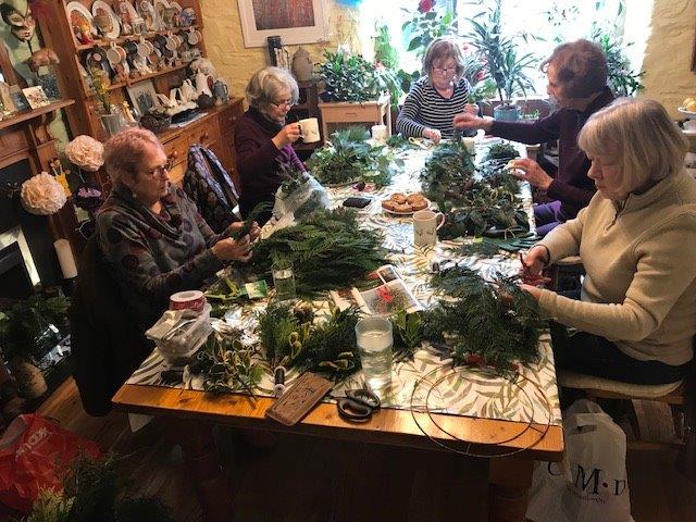 Wreath making