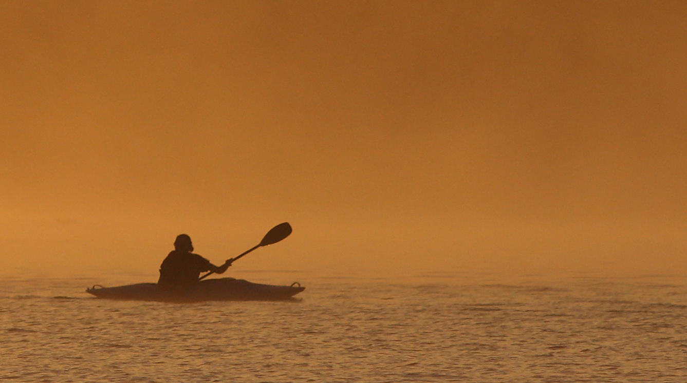 Morning paddle at Rutland Water
