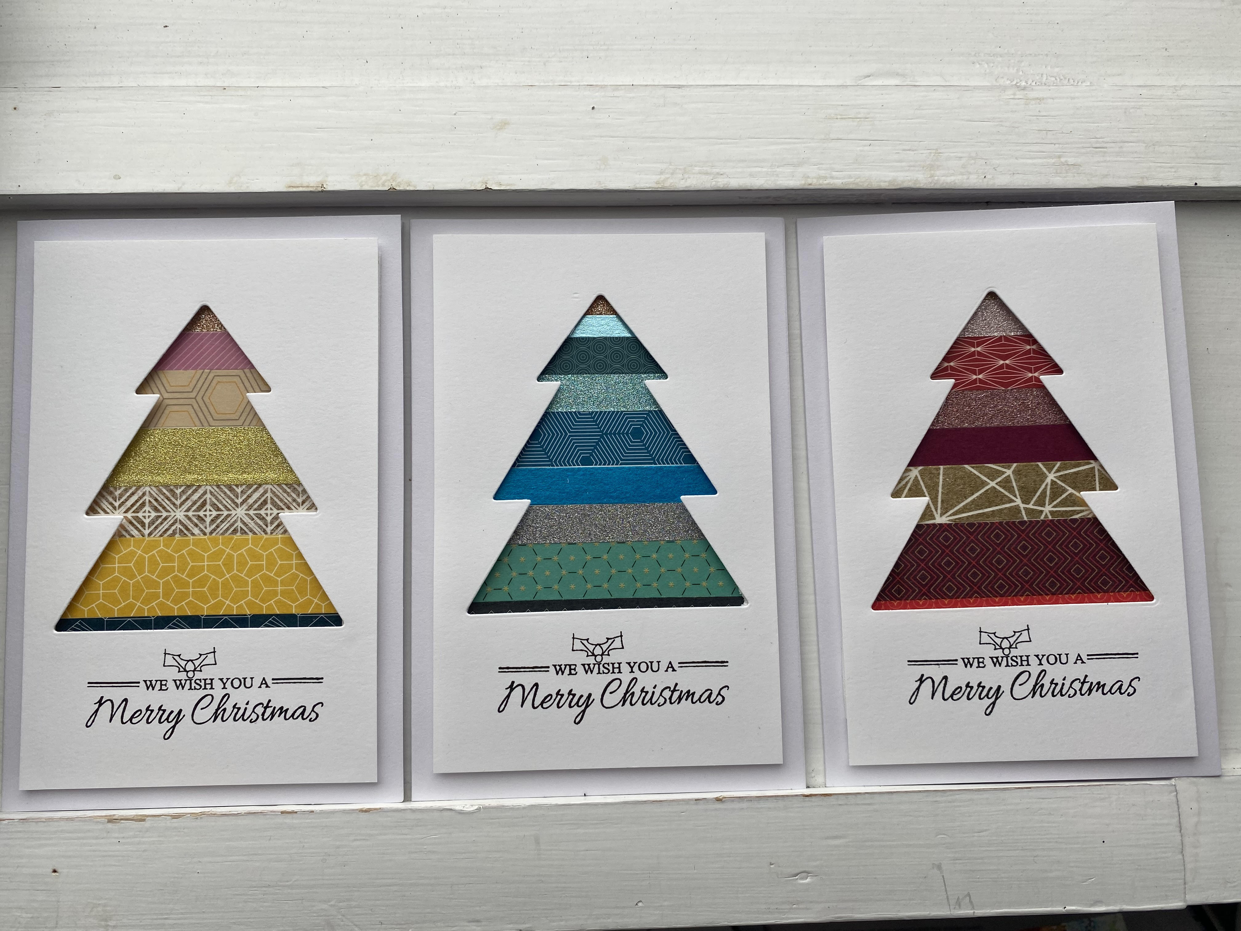 Christmas batch-made cards