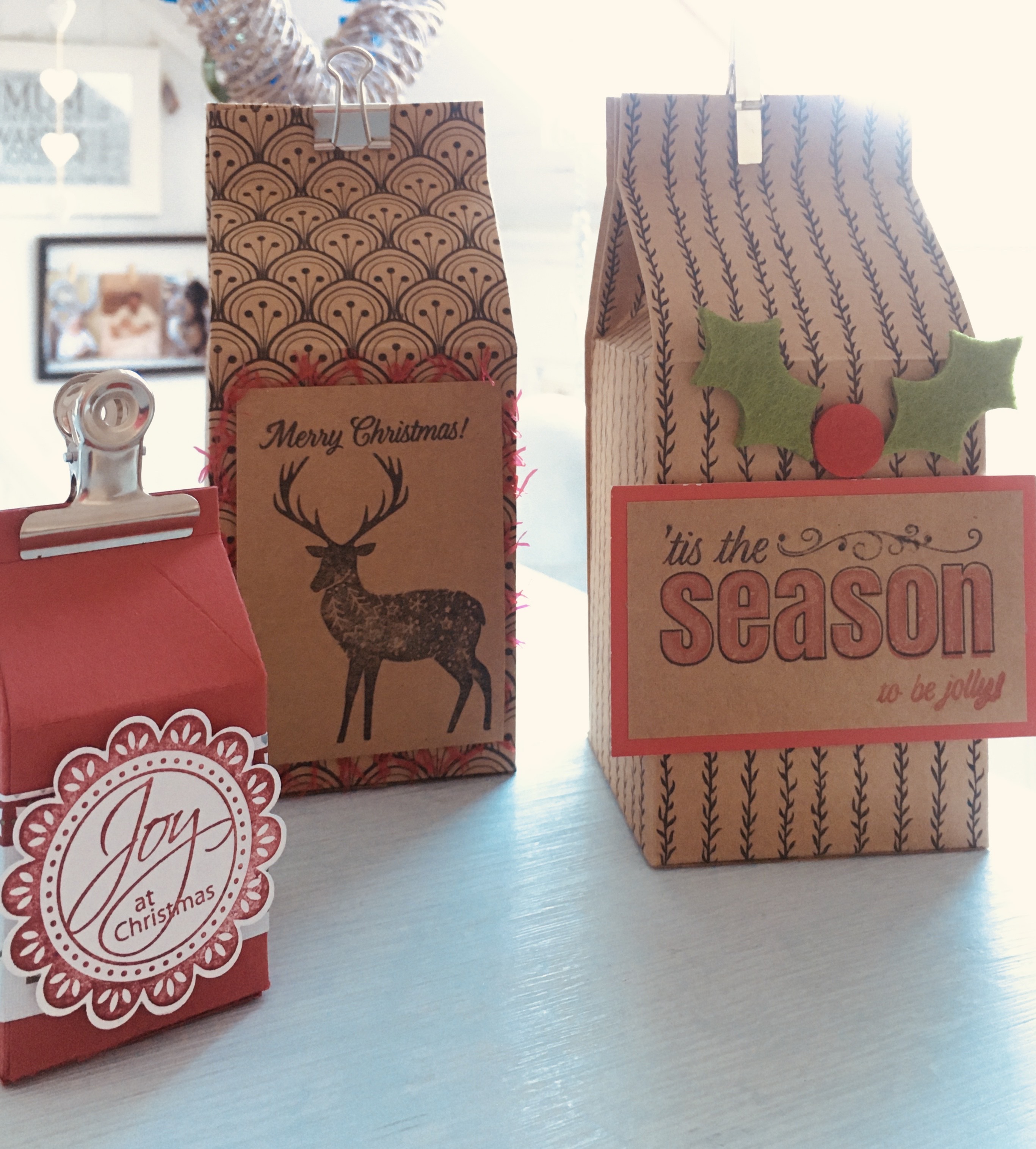 Milk Carton Gift Boxes