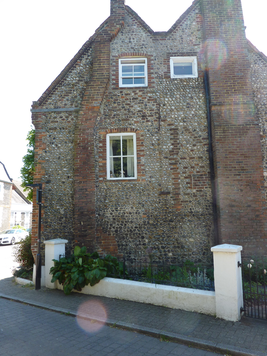 The end of a house in Church Street
