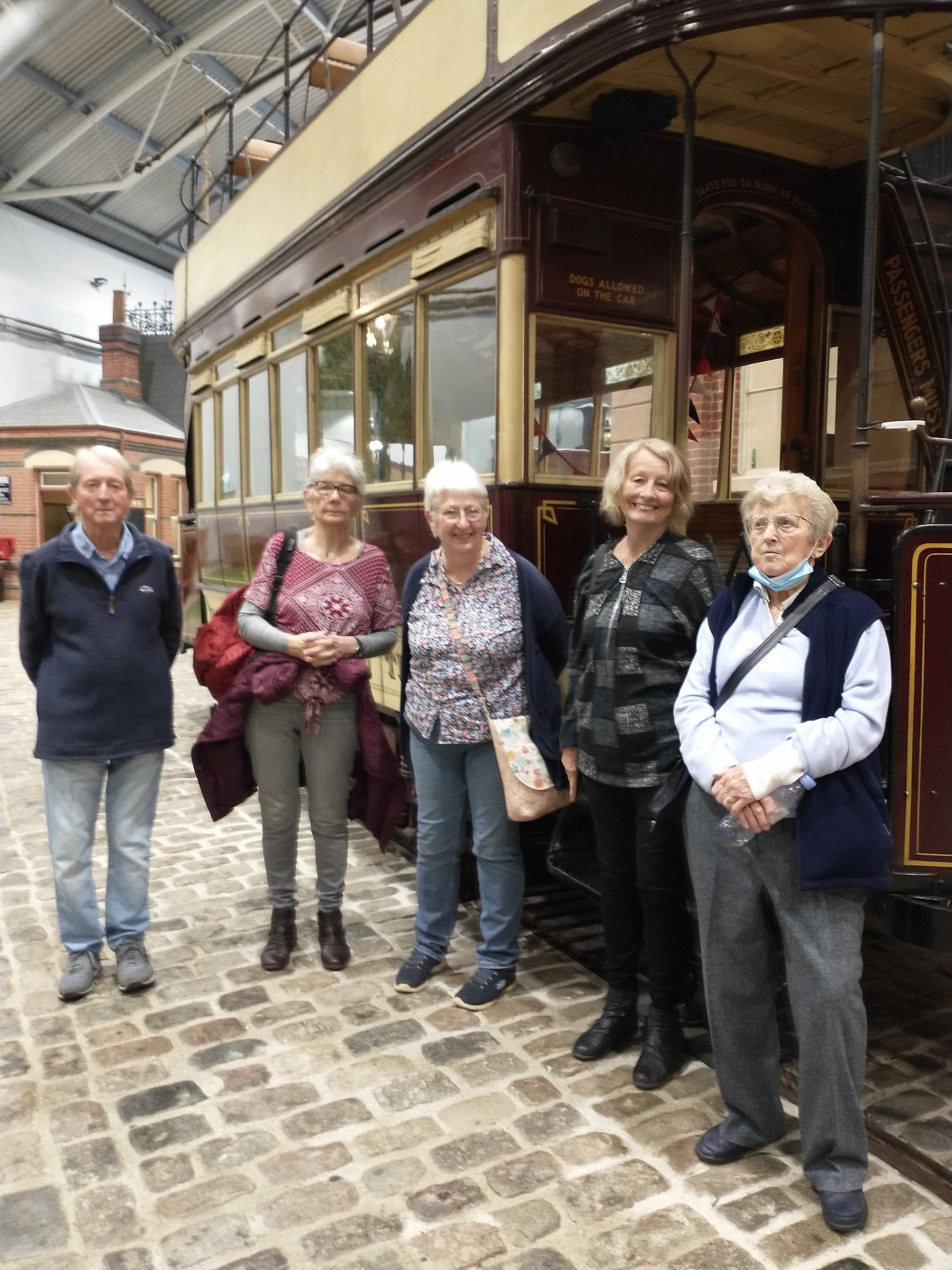 Visit to Milestones; Old tram