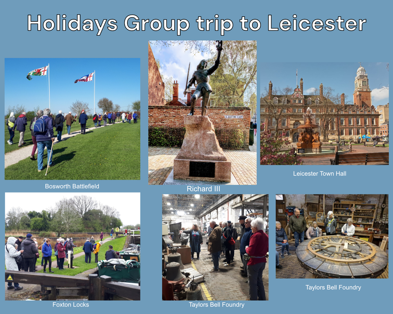 Holidays Group Leicester Visit
