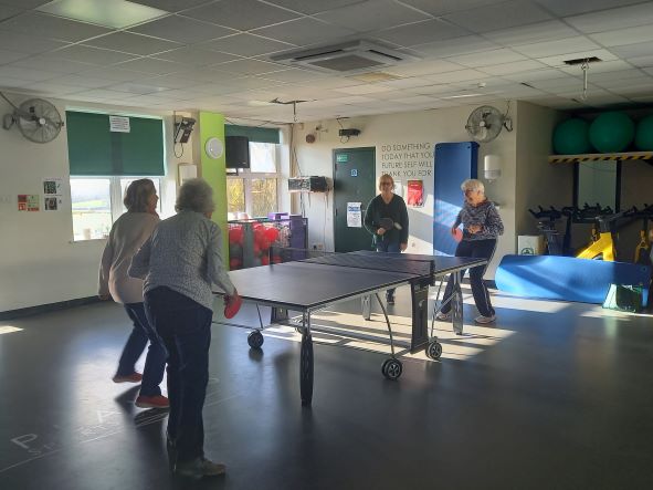 Table Tennis at Uplands Sports Centre