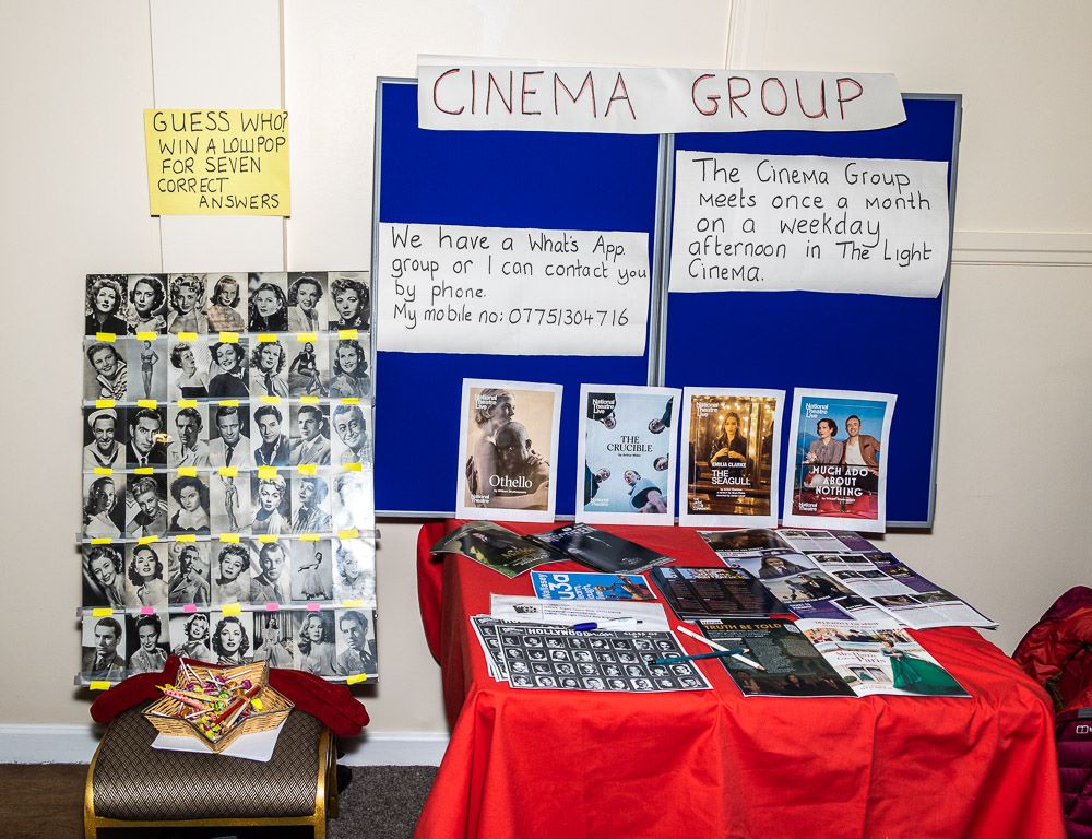 Our Table at the Open Day
