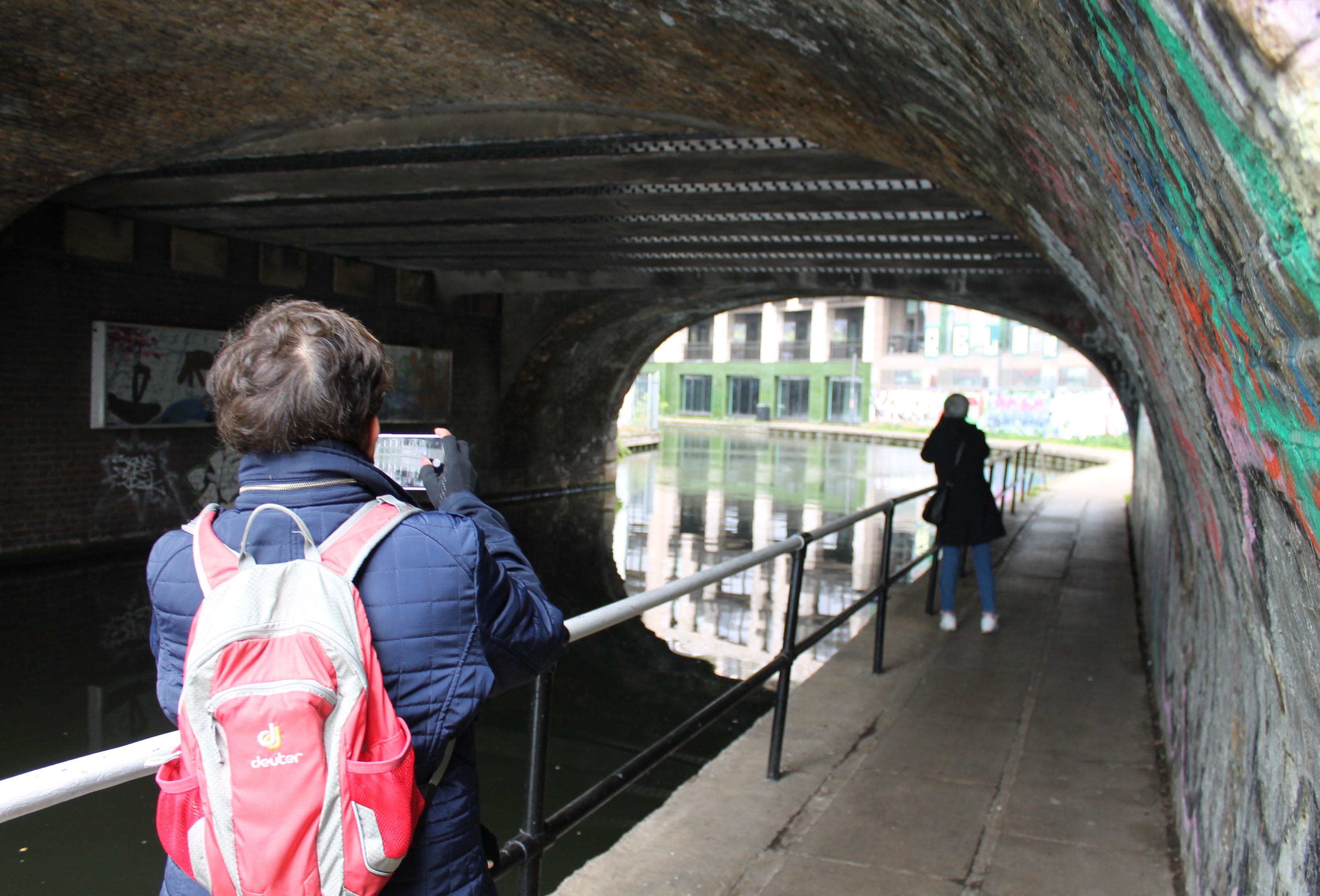 On the Regents Canal in Camden.