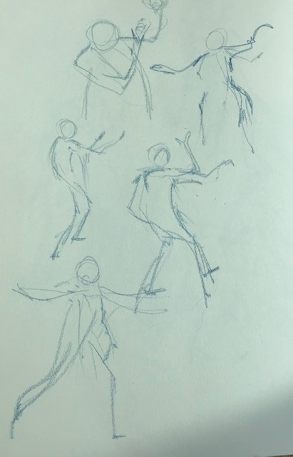 Quick Sketches by Jane Saker