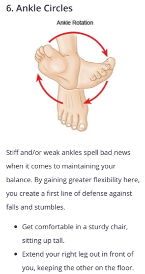 Ankle circles
