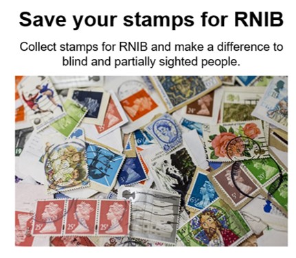 RNIB Christmas stamps appeal
